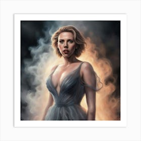 Scarlett Johansson 6 Art Print