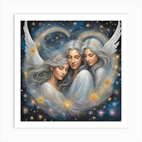 Angels Art Print