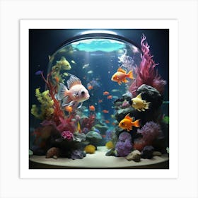 Fish Tank 1 Art Print