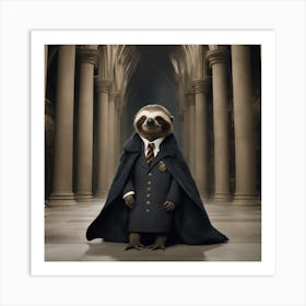 Harry Potter Sloth Art Print