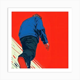 Skateboarder 8 Art Print