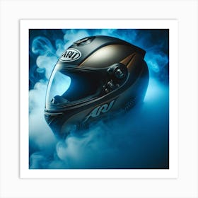 Arai Helmet Art Print