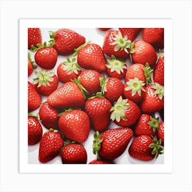 Strawberries Art Print