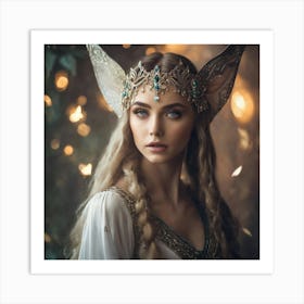 Elven Beauty Art Print