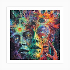 Psychedelic Painting 5 Art Print