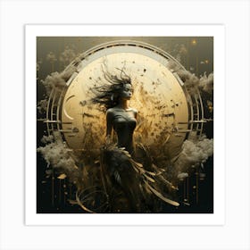 Ethereal Woman Art Print