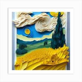 Starry Night 4 Art Print