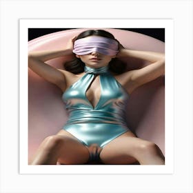 Blindfolded 4 Art Print