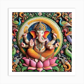 Ganesha 50 Art Print