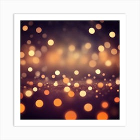 Create A Beautiful Bokeh Background Some Part Of Bokeh Is Nicely Blurred Highlight The Main Subject 2586461827 Art Print