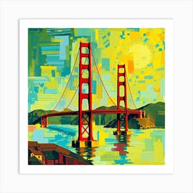 Golden Gate Bridge 4 Art Print