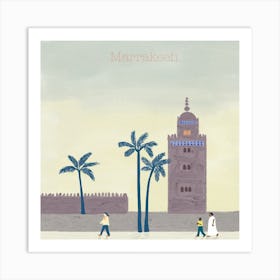 Marrakech Art Print