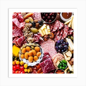 Charcuterie5 Art Print