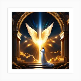 Angel Of Light Art Print