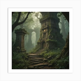 Fairytale Forest 9 Art Print