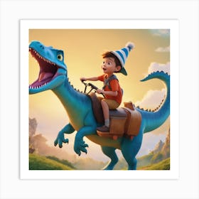 Good Dinosaur Art Print