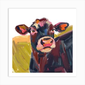 Angus Cow 03 Art Print