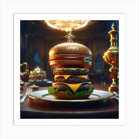 Burger 27 Art Print