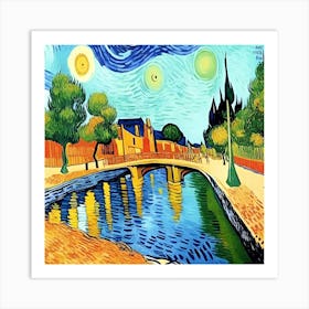 Starry Night Art Print