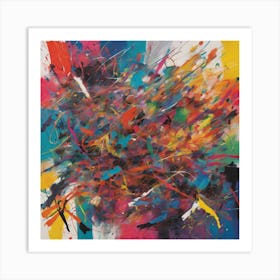 Abstract Painting 117 Art Print