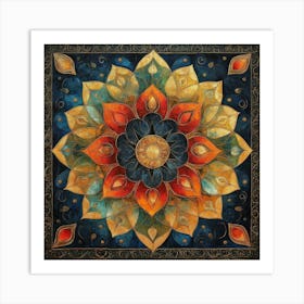 Mandala Art 6 Art Print