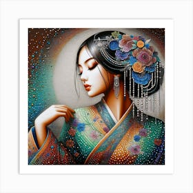 Exotic Beauty Artwork 122 Art Print