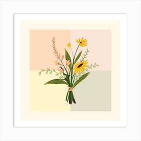 Floral pattern Art Art Print