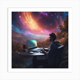 Programmer Fantasy Art Print