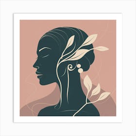 Portrait Of A Woman 2 Art Print