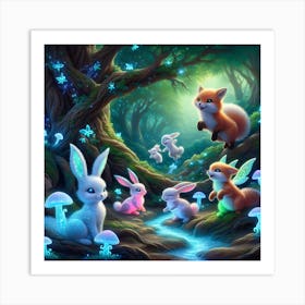 Fairy Forest 8 Art Print