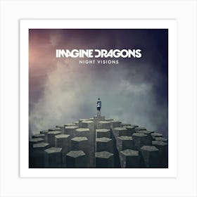 Imagine Dragons Album Cover 4 Art Print