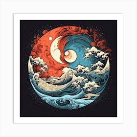 Great Wave 37 Art Print