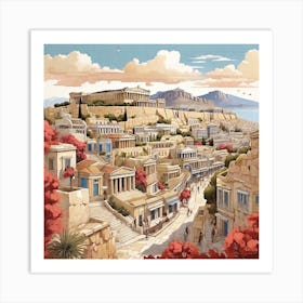 Acropolis 1 Art Print