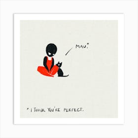 Unconditional love Art Print