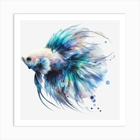 Siamese Catfish Art Print