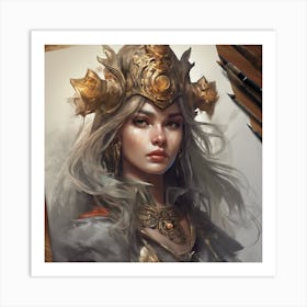 Fantasy Painting 41 Art Print