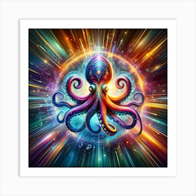 Octopus Spirit Art Print