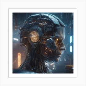 Cyborg 102 Art Print