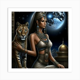Egyptian Goddess 9 Art Print