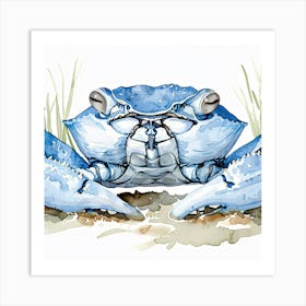 Blue Crab Art Print