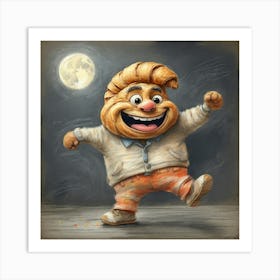 Cartoon Character 1 Art Print