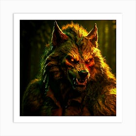 Werewolf Art Print