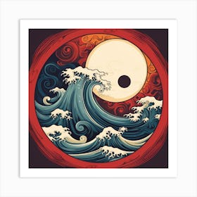 Great Wave 31 Art Print