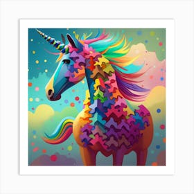 A Unicorn Art Print