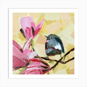 Bird On A Branch Art Print