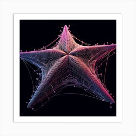 Starfish Art Print