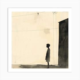 Boy In The Street Art Print