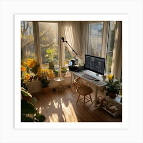 Home Office Art Print