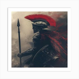 Spartan Warrior Art Print