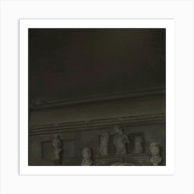 Room With Statues Art Print